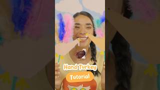 Easy DIY Thanksgiving Crafts Follow the steps to make the 👏🦃Turkey shorts easycrafts [upl. by Kcirddes914]