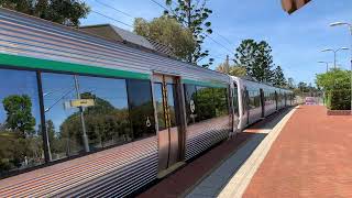 Transperth ASeries sets 3947 departing Carlisle [upl. by Ojeillib]