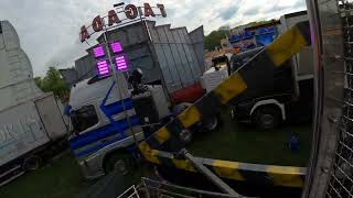 Stanley Reeves AtmosFear  On Ride POV Knutsford May Day Fair 2024 [upl. by Soph]