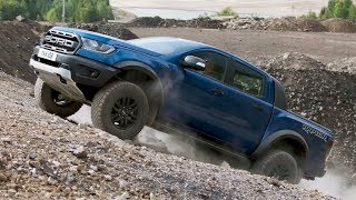 2019 Ford Ranger Raptor  Driving Interior Exterior  Lightning Blue [upl. by Ahsitak]