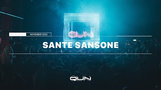 SANTE SANSONE  DJ set live at Qùn  NOVEMBER 2023 [upl. by Ecnerrot]