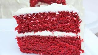 Easy Homemade Red Velvet Cake Recipe  The Best [upl. by Digirb]