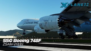 XPlane 1209  SSG Boeing 7478F  ZSAMVHHH  ActiveSky XP [upl. by Ursula742]