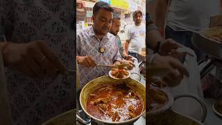 Chacha Bhatija Wala Cheapest Champaran Mutton Making Rs 75 Only delhifood shorts [upl. by Uehttam746]