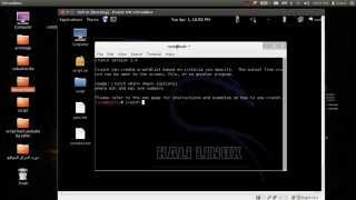 صنع wordlisttxt في كالي لينكس 2014 [upl. by Zerdna833]