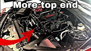 6gen camaro ss msd intake manifold install [upl. by Kerns]