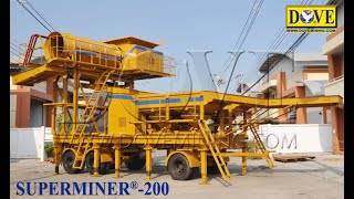 SUPERMINER® Portable Wash Plants Processing Plants [upl. by Roseanna]