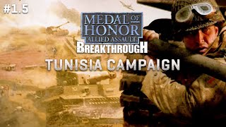 Medal of Honor Allied Assault Breakthrough PC  Mission 15 Tunisia Campaign pcgaming [upl. by Ahsiema]