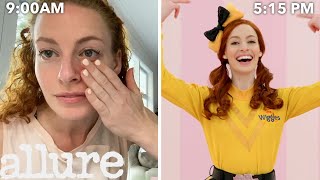 The Wiggles Emma Watkins Entire Routine from Waking Up to Showtime  Allure [upl. by Nosmoht]