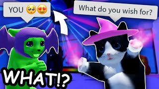 BECOMING A MAGICAL CAT on Kitten Game Roblox [upl. by Aevin]