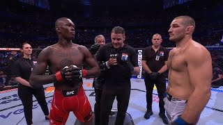 Israel Adesanya vs Sean Strickland Full Fight Full HD [upl. by Suiradal]