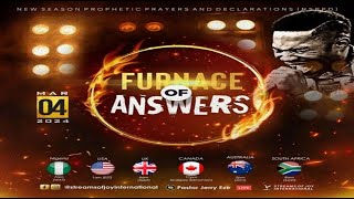 FURNACE OF ANSWERS  NSPPD  4TH MARCH 2024 [upl. by Jaquelin]