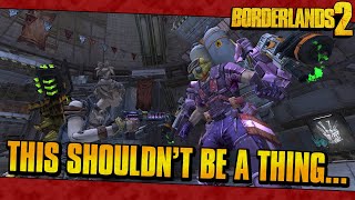 Borderlands 2  Raid Bosses Melt To The Multishotting Trick [upl. by Brackely]