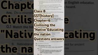 Class8 sst history chapter6 questions answersstudydrive [upl. by Etana]