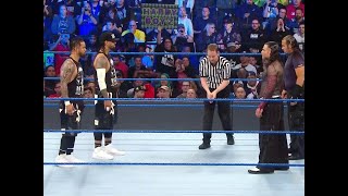 WWE The Usos vs Hardy Boyz Tag Team Titles FULL MATCH 2019 [upl. by Ydnak]