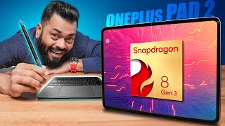 OnePlus Pad 2 Unboxing amp Quick Review⚡Snapdragon 8 Gen 3 144Hz ₹39999 [upl. by Parnas]