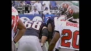 Tampa Bay Buccaneers  New England Patriots  Week 1  2000 [upl. by Nnylear]