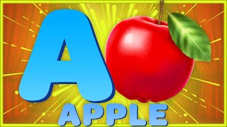 A is for Apple Song  ABC Alphabet for Children [upl. by Aicillyhp255]