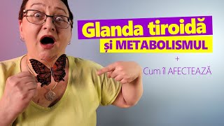 GLANDA TIROIDĂ Cum îți poate dezechilibra metabolismul [upl. by Litnahc]