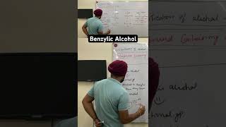 Benzylic alcohol chemistry neet biology science education brainchemistry chemistrybook [upl. by Quackenbush71]