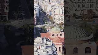 quotHagia Sophia 360° Mystery of Thessaloniki 🌍🚁quot shorts travel leaningtowerofpisa drone [upl. by Asirrak]