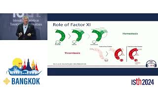 Dr Jeffrey Weitz discusses Factor XIXIa during the 32nd Congress [upl. by Dorej261]