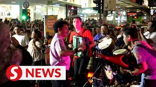 Orchestra street performance pulls crowd at Pavilion Kuala Lumpur [upl. by Rama]