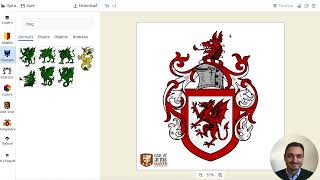 How to Create Your Own Coat of Arms with CoaMaker [upl. by Ailla]