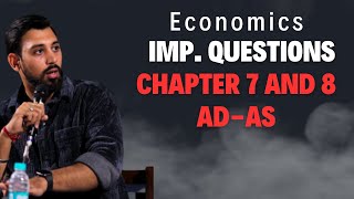 Important Questions  Aggregate demand  Aggregate supply  Ch 78  Class 12  Must Watch [upl. by Aisatana]