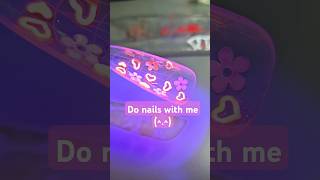 POLYGEL EXTENSION NAILS 💅 😍 floral theme nailaddict nails nailificationsquad naildesigns [upl. by Jelene112]