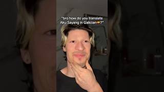 Galician 🇪🇸kirkiimad tiktok funny comedy joke laugh humor akusayang buymeprada [upl. by Inanaup260]