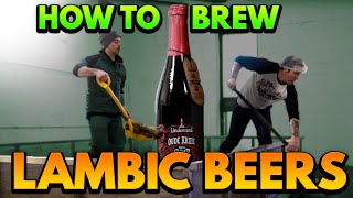 How Do You Brew Lambic Beer How Lambic Is Made With Lindemans Brewery [upl. by Sadnalor]