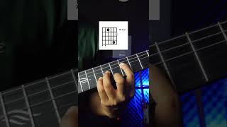 Chord Gitar A Minor Di Berbagai Posisi shorts [upl. by Acinomal]