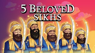 5 Beloved Sikhs ✨ Panj Pyare  Animated Sikh Lullaby for Children  IM1313 [upl. by Bainbrudge]