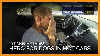 How Long Can This NFL Player Tough It Out in a Hot Car [upl. by Elna]