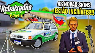 TESTANDO TODAS AS NOVAS SKINS QUE CHEGOU NESSA SUPER ATUALIZAÇÃO DO REBAIXADOS ELITE BRASIL😱😱 [upl. by Drabeck822]