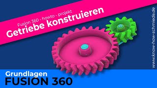 Fusion 360  HeliCal Getriebe konstruieren für 3D Druck  Zahnräder mit Heli Cal Plus PlugIn [upl. by Relyc158]