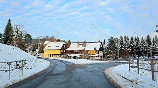 ❄️ Germany Winter Wonderland 🇩🇪 Covered in Snow  Beutiful Snowfall Vibes in Germany  4k60fps [upl. by Buckels318]