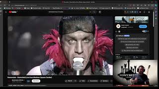 Rammstein  Rammlied Live from Madison Square Garden REACTION [upl. by Plank]