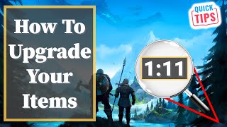 Valheim  How To Upgrade Your Items [upl. by Pacifica]