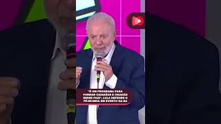 quotÉ UM PROGRAMA PARA FORMAR CIDADÃOS E CIDADÃS DESSE PAÍSquot LULA DEFENDE O PÉDEMEIA EM EVENTO NA BA [upl. by Kenway278]