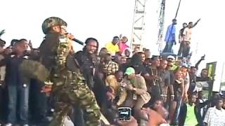 Vybz Kartel  Dont Run Last Man Standing Fight Fi War Riddim Official Video [upl. by Ahsikahs]