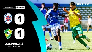 Resumo CF Os Belenenses 11 CD Mafra  Liga Portugal SABSEG  SPORT TV [upl. by Ecarg]