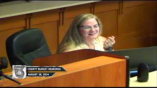 Part 8  County Council Budget Hearings  August 28 2024 [upl. by Faina]