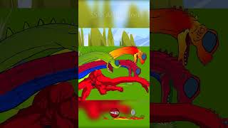 The ultimate battle between dinosaurs and the king of monsters in Jurassic Park animationshorts [upl. by Bright]