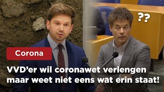 Van Meijeren FVD tegen Van Wijngaarden VVD “U weet niet eens wat er in deze wet staat” [upl. by Ardnahsal]