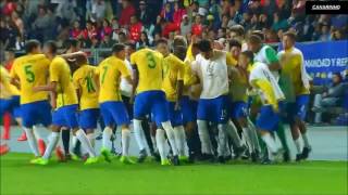 Chile Vs Brazil 05 Goals amp Highlights HD 2017 South American Under 17 Championship [upl. by Adnomal642]