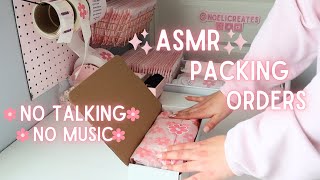 Lets Pack Orders ✨ASMR ✨ Edition  Small Business ASMR Order Packing Packing Orders ASMR [upl. by Siugram936]