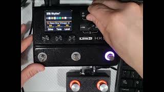 Line 6 HX Stomp Auxpression Duo Setup Demo [upl. by Hailahk]