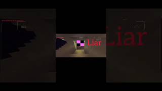 you lied liar liar meme Minecraft party goer x party pooper [upl. by Siulegroj]